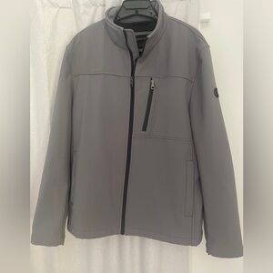 Calvin Klein Men's Gray Jacket Size L